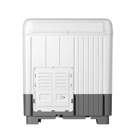 เครื่องซักผ้า 2 ถัง TCL WT129FTTG 12 กก. สีขาวเทา_2