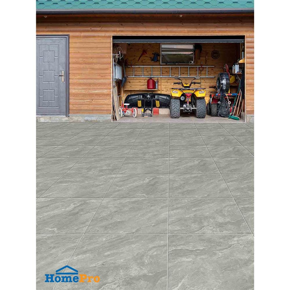 กระเบื้องพื้นพอร์ซเลน 60x60 ซม. CERGRES เน็กซัส เทา A 1.44 ตร.ม.