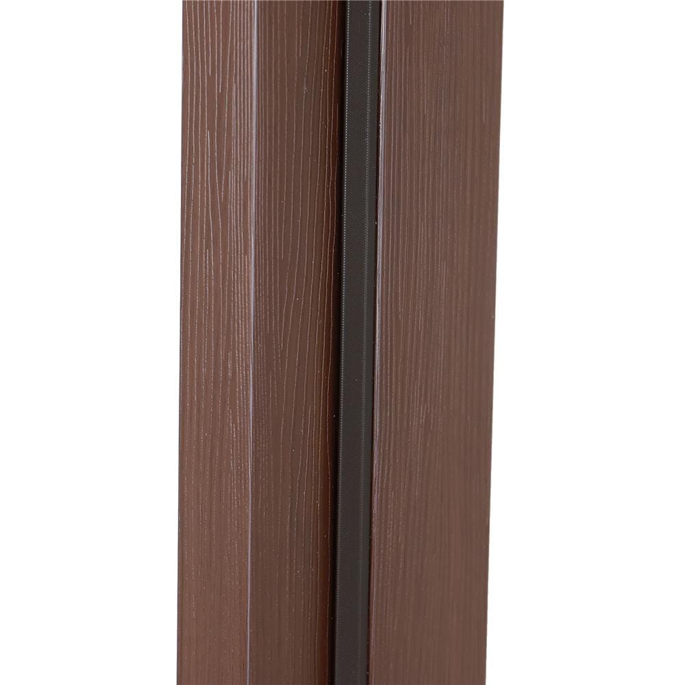 วงกบประตูไม้สังเคราะห์ WPC AZLE ULTRA 4 80x200 ซม. สีน้ำตาล ลายไม้