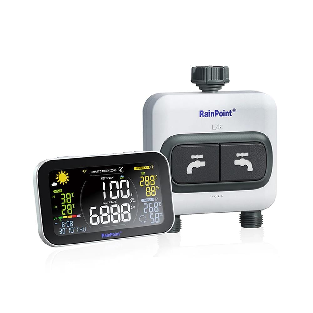 เครื่องตั้งเวลาอัจฉริยะ 2 โซน พร้อมจอ RAINPOINT