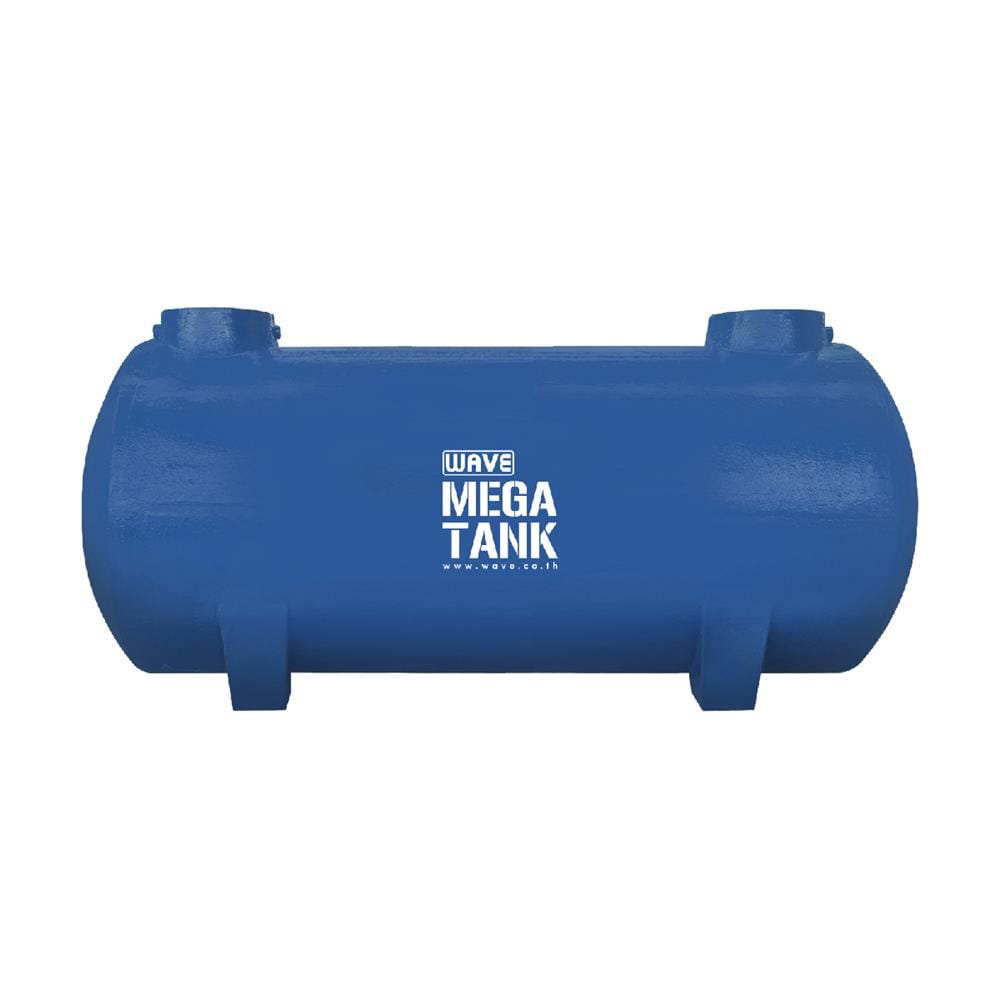 ถังเก็บน้ำไฟเบอร์กลาส WAVE MEKA TANK WWO2020-20000 ลิตร สีน้ำเงิน