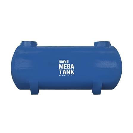 ถังเก็บน้ำไฟเบอร์กลาส WAVE MEKA TANK WWO2020-20000 ลิตร สีน้ำเงิน