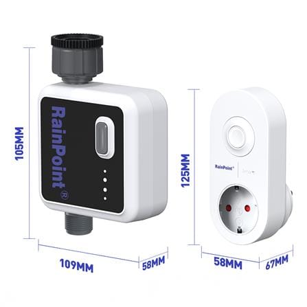 เครื่องตั้งเวลารดน้ำอัจฉริยะ 1 โซน พร้อม WIFI RAINPOINT_4
