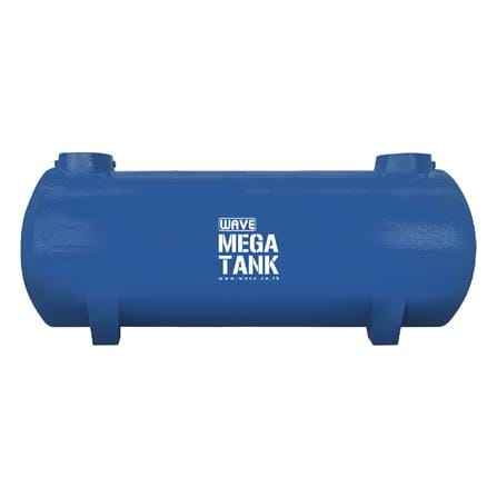 ถังเก็บน้ำไฟเบอร์กลาส WAVE MEKA TANK WWO2030-30000 ลิตร สีน้ำเงิน