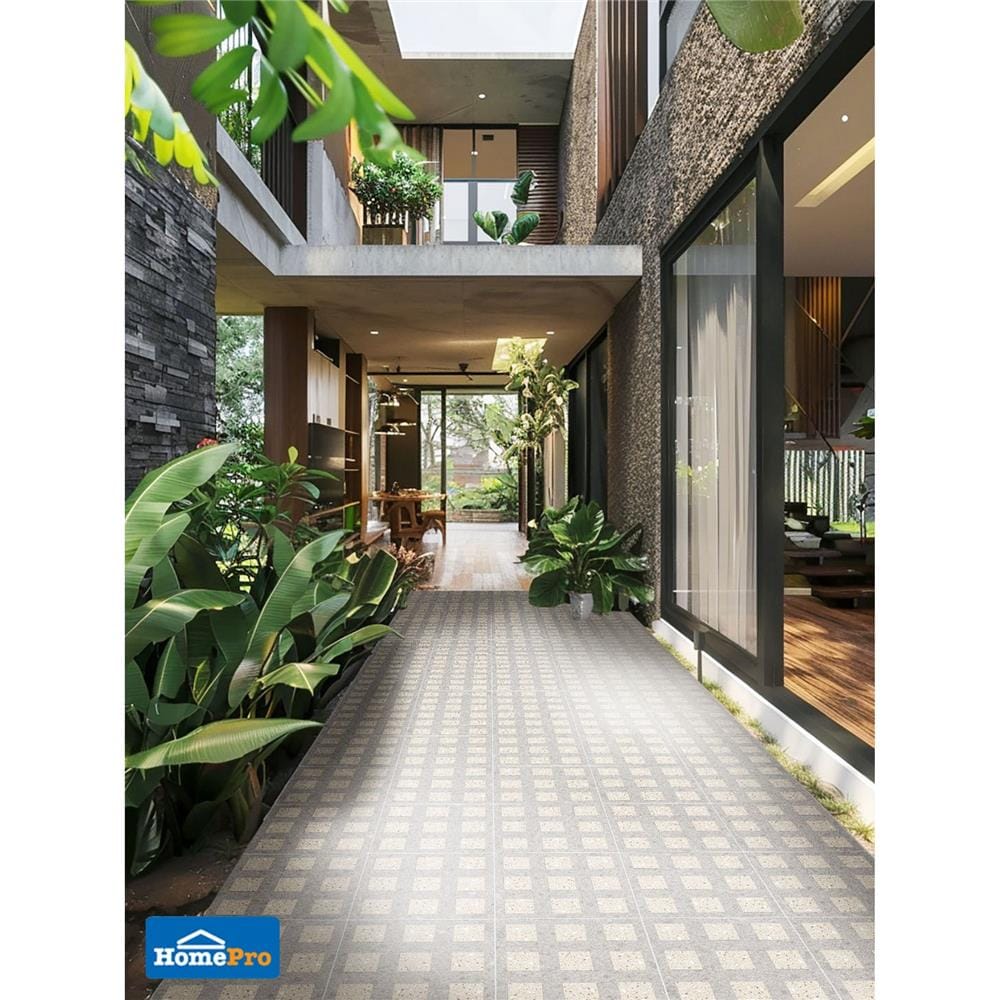 กระเบื้องพื้นพอร์ซเลน  40x40 ซม. TARA โมบี้ โบน A 0.96 ตร.ม.
