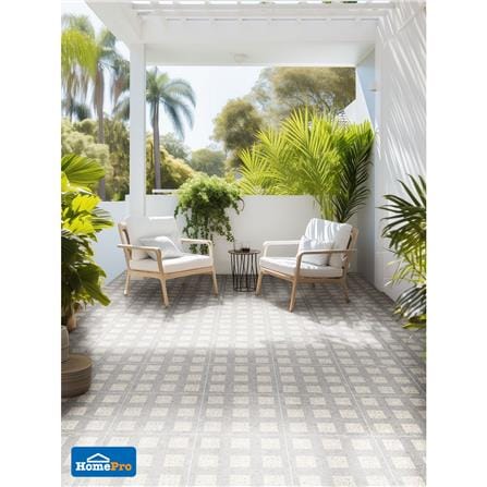 กระเบื้องพื้นพอร์ซเลน  40x40 ซม. TARA โมบี้ โบน A 0.96 ตร.ม._6