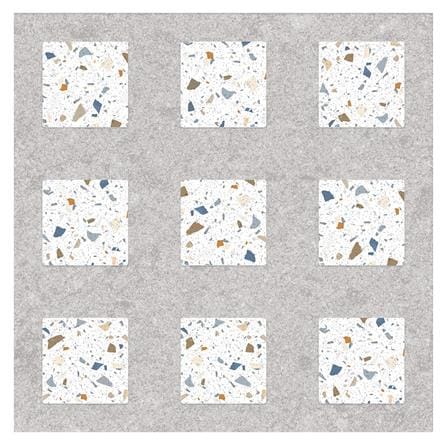 กระเบื้องพื้นพอร์ซเลน  40x40 ซม. TARA โมบี้ ขาว A 0.96 ตร.ม.