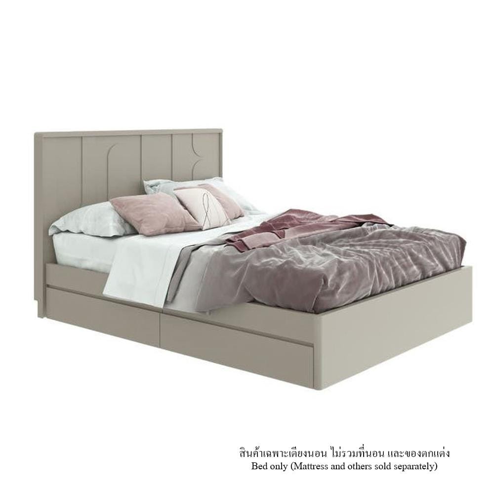 ชุดห้องนอน 5 ฟุต SB FURNITURE LAVIQUE 59060073 สี PASTELA CREAM