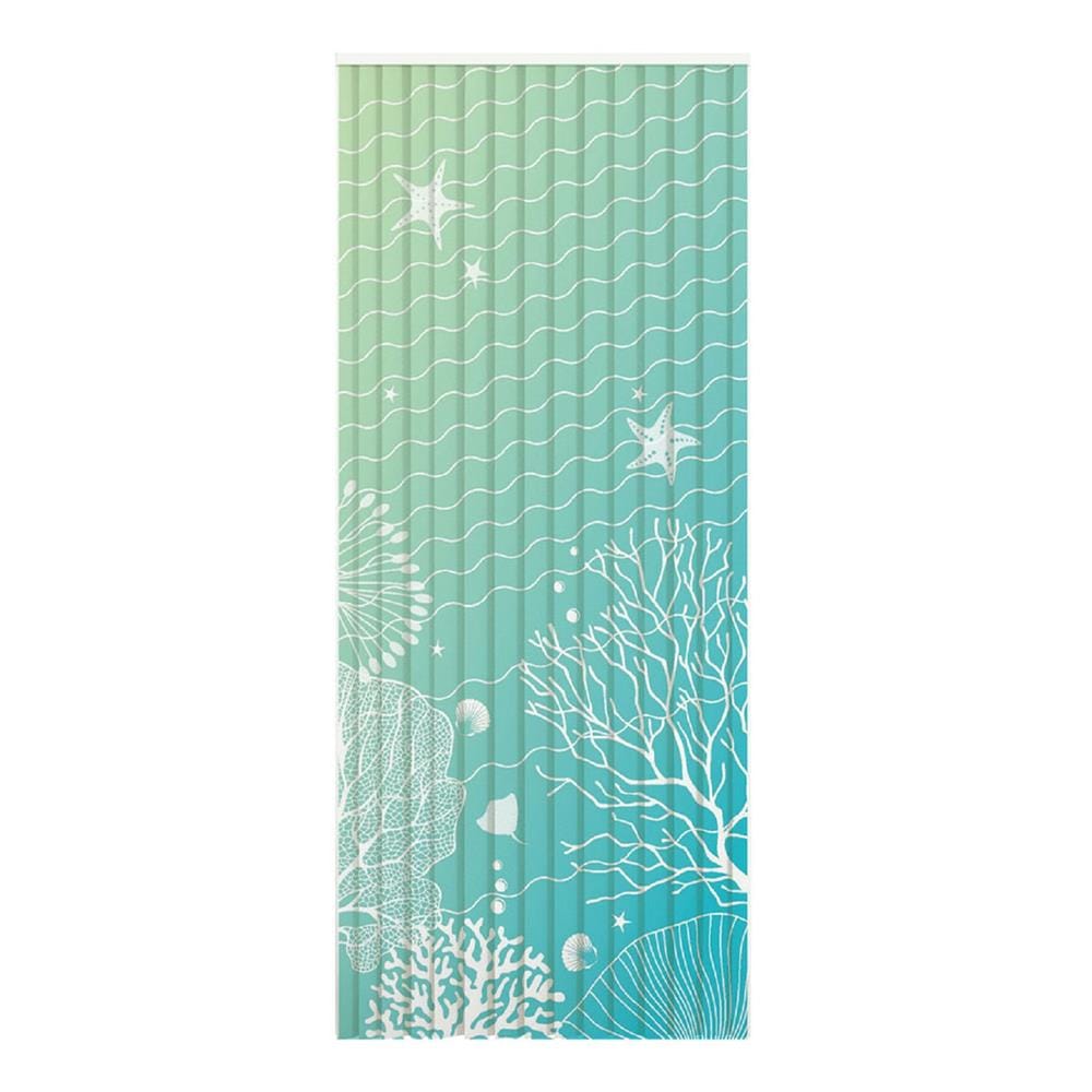 มู่ลี่ PVC HOME LIVING STYLE TURQUOISE 80X200 ซม. สีฟ้า