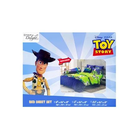 ชุดผ้าปูที่นอน 3.5 ฟุต 3 ชิ้น TULIP TOY STORY 60014-DLC120_3