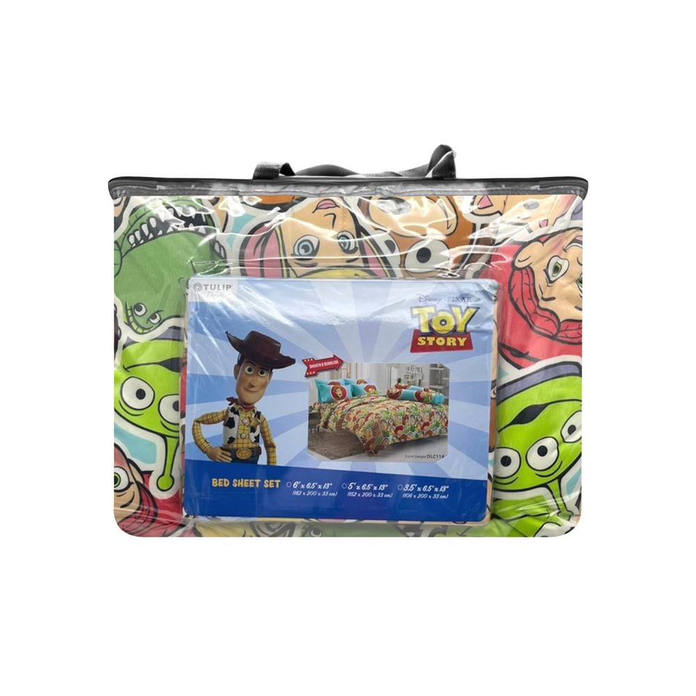 ชุดผ้าปูที่นอน 6 ฟุต 6 ชิ้น TULIP TOYSTORY 60204-DLC118