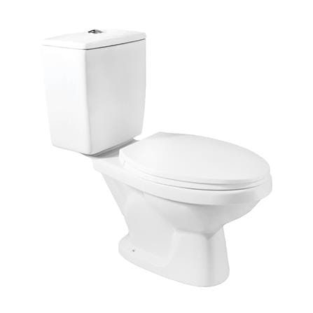 สุขภัณฑ์ 2 ชิ้น NASCO NC-7685S-WA 4.5 ลิตร สีขาว