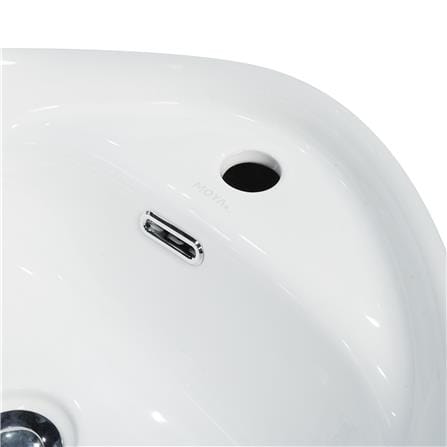 อ่างล้างหน้าเคาน์เตอร์ MOYA LX-8026C สีขาว_2