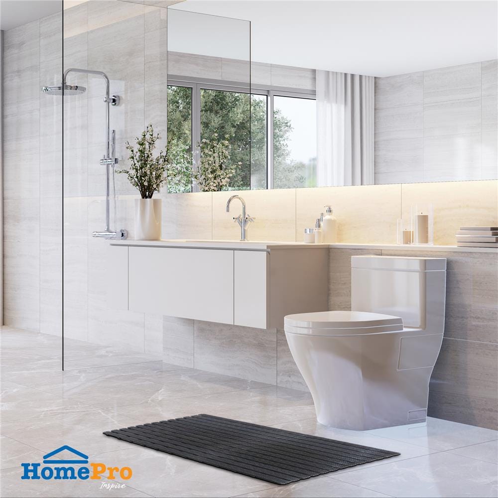 แผ่นกันลื่น HOME LIVING STYLE CRYSTAL 46x61 ซม. สีดำ