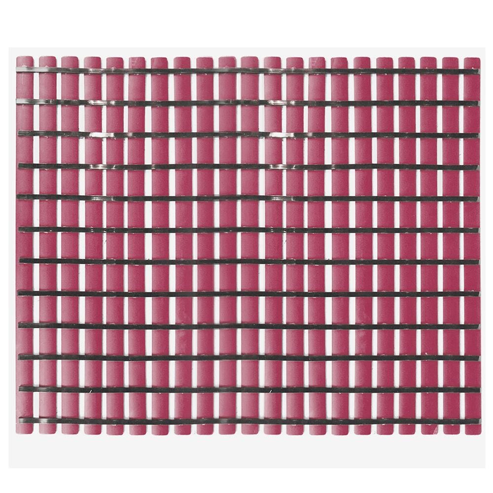 แผ่นกันลื่น HOME LIVING STYLE CRYSTAL 75x61 ซม. สีแดง