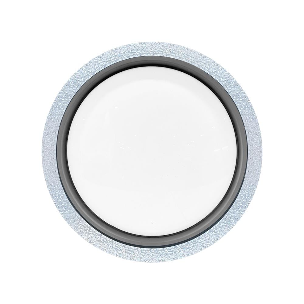 ไฟเพดาน LED OVALO CRYSTAL DIAMOND 15.55 นิ้ว 36 วัตต์ DAYLIGHT/COOL WHITE/WARM WHITE  สีขาว_0