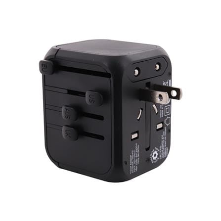 ปลั๊กแปลง 4 IN 1 UNIVERSAL 2 USB 1 TYPE C TOSHINIO DE-30WPD สีดำ_3