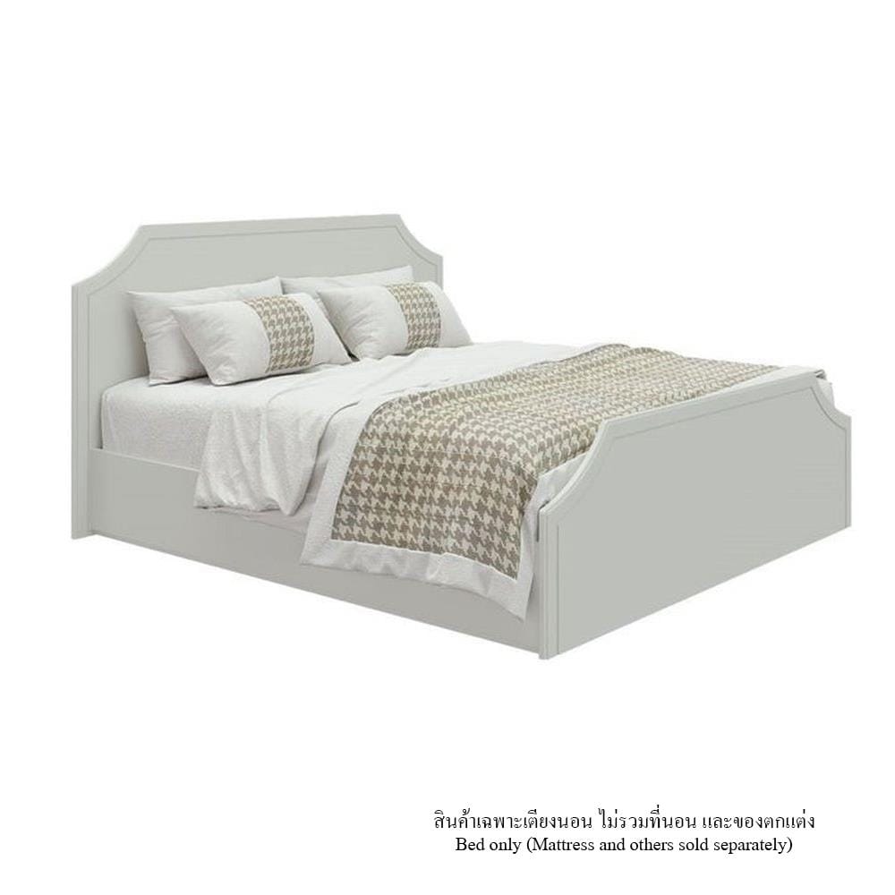 ชุดห้องนอน 5 ฟุต SB FURNITURE QUINN 59060563 สี MAGIC GREY