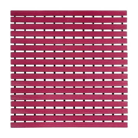 แผ่นกันลื่น HOME LIVING STYLE CRYSTAL 61x61 ซม. สีแดง_1