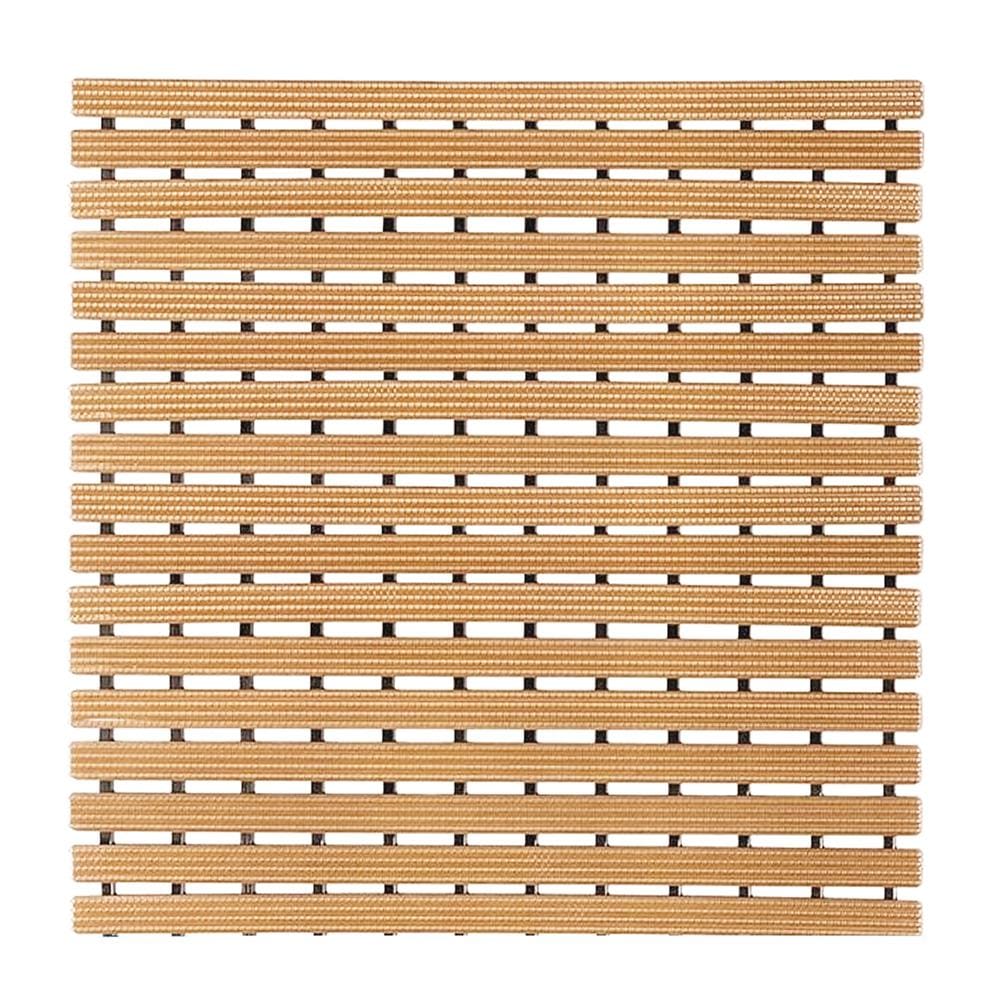 แผ่นกันลื่น HOME LIVING STYLE CRYSTAL 61x61 ซม. สีน้ำตาลอ่อน