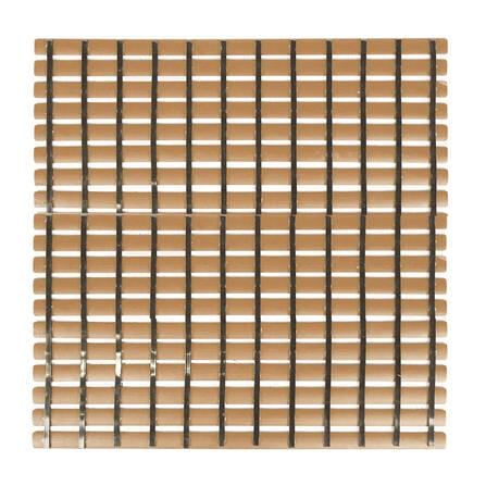 แผ่นกันลื่น HOME LIVING STYLE CRYSTAL 61x61 ซม. สีน้ำตาลอ่อน_2