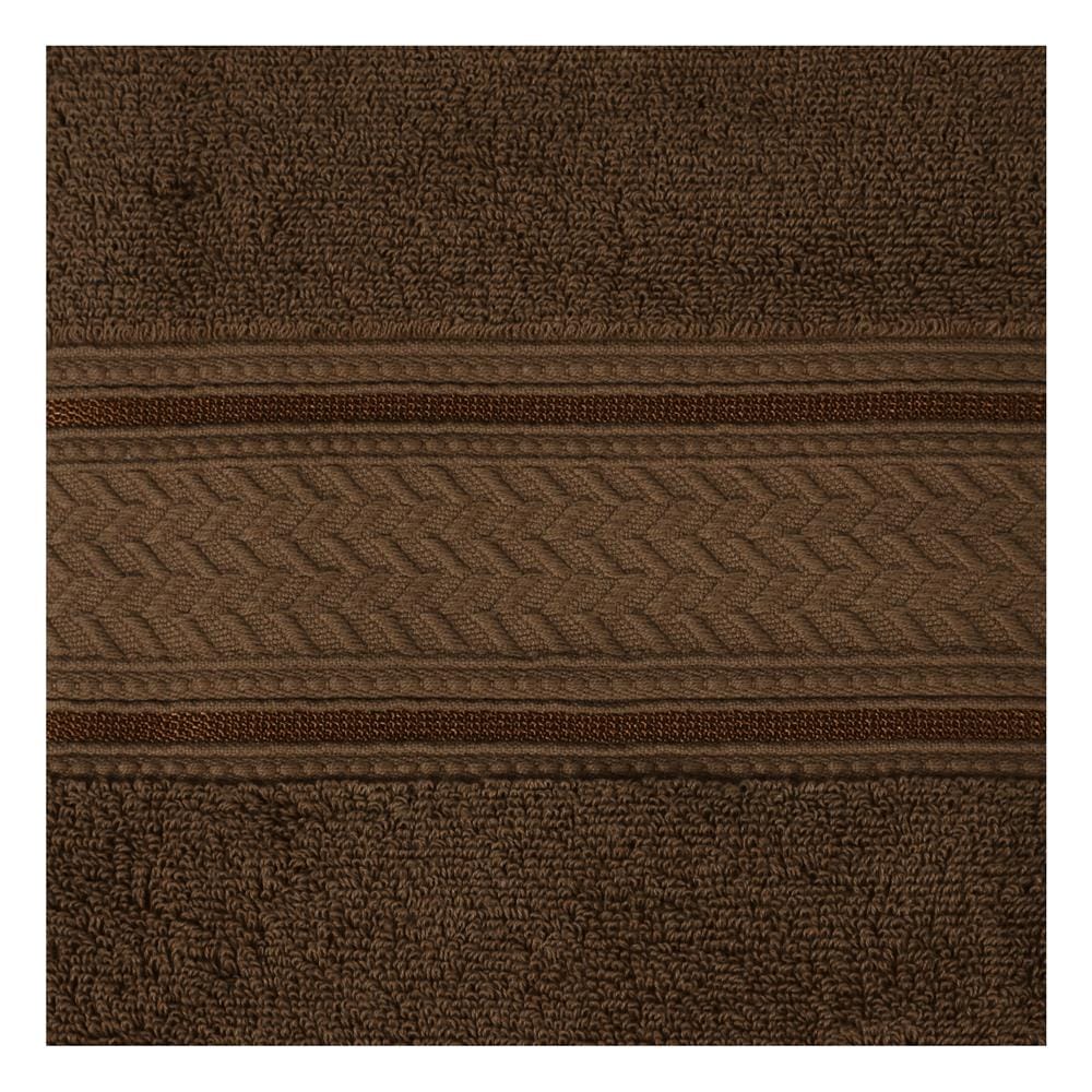 ผ้าขนหนู HOME LIVING STYLE AMANDA 16X32 นิ้ว สี BROWN