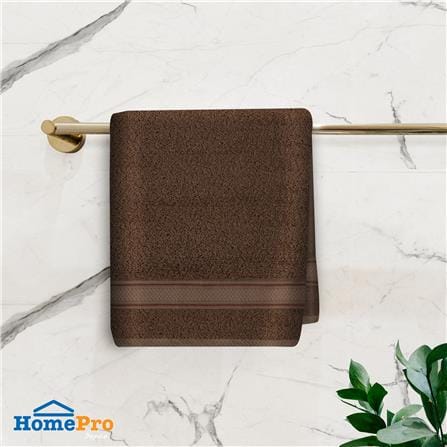 ผ้าขนหนู HOME LIVING STYLE AMANDA 16X32 นิ้ว สี BROWN_5