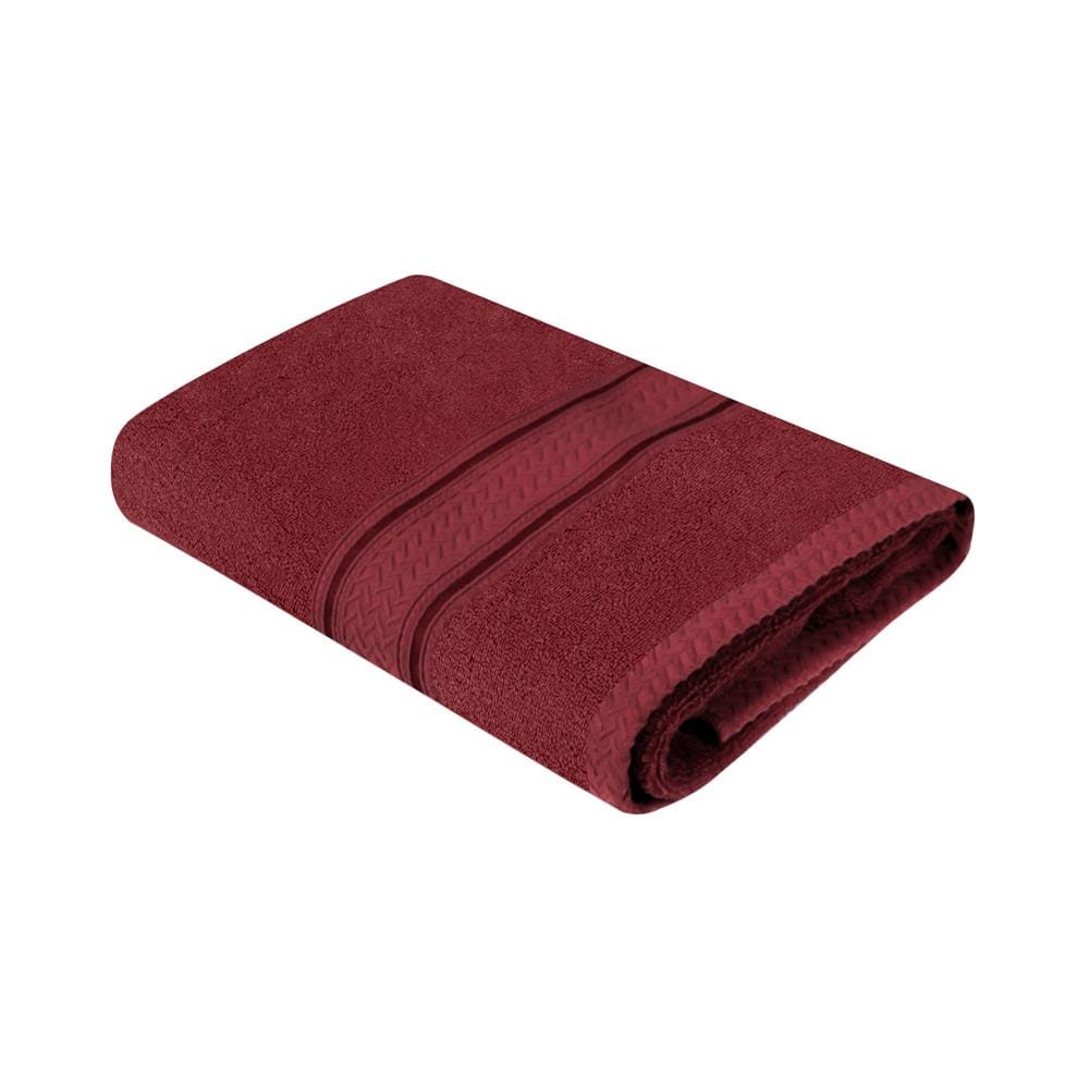 ผ้าขนหนู HOME LIVING STYLE AMANDA 30X60 นิ้ว สี MAROON_0