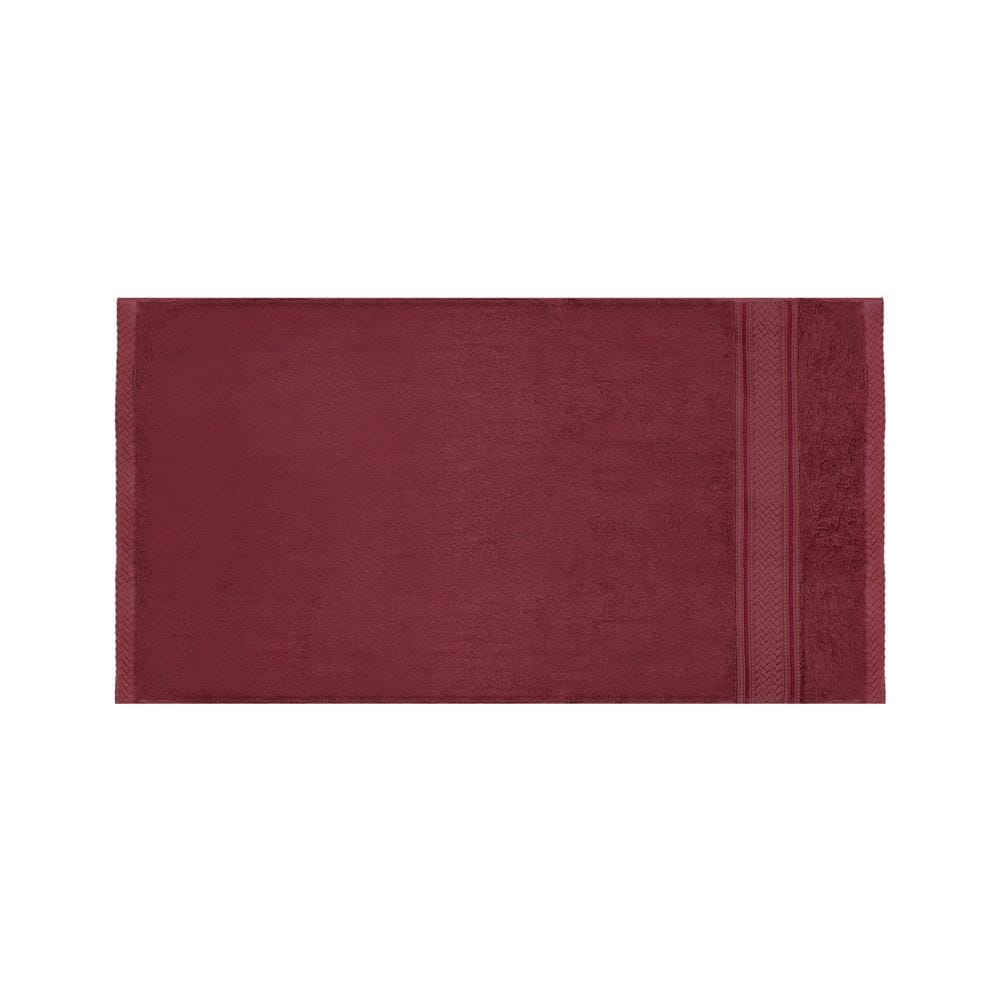 ผ้าขนหนู HOME LIVING STYLE AMANDA 30X60 นิ้ว สี MAROON
