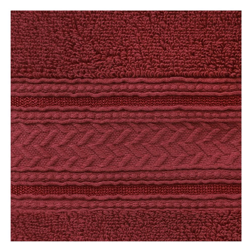 ผ้าขนหนู HOME LIVING STYLE AMANDA 30X60 นิ้ว สี MAROON