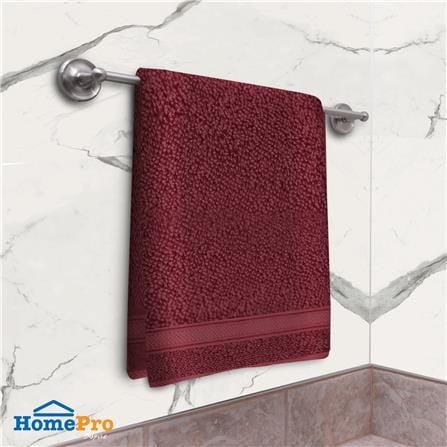 ผ้าขนหนู HOME LIVING STYLE AMANDA 30X60 นิ้ว สี MAROON_5