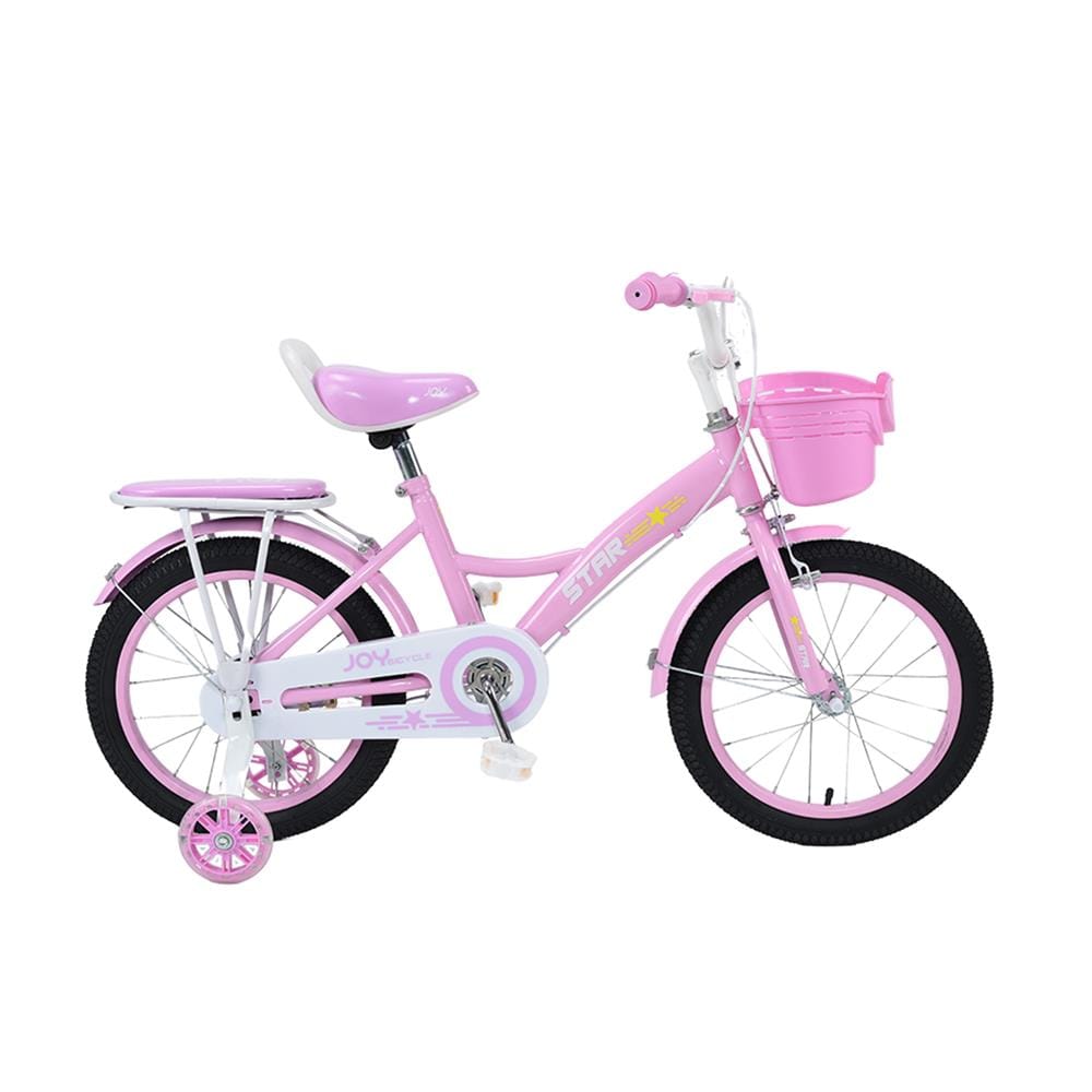 จักรยานเด็ก 16 นิ้ว JOY BICYCLE STAR สีชมพู