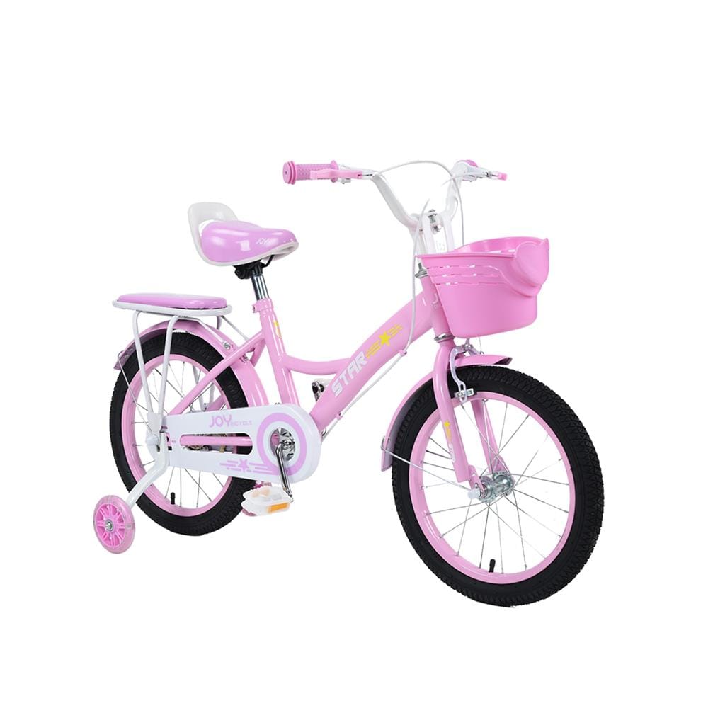 จักรยานเด็ก 16 นิ้ว JOY BICYCLE STAR สีชมพู
