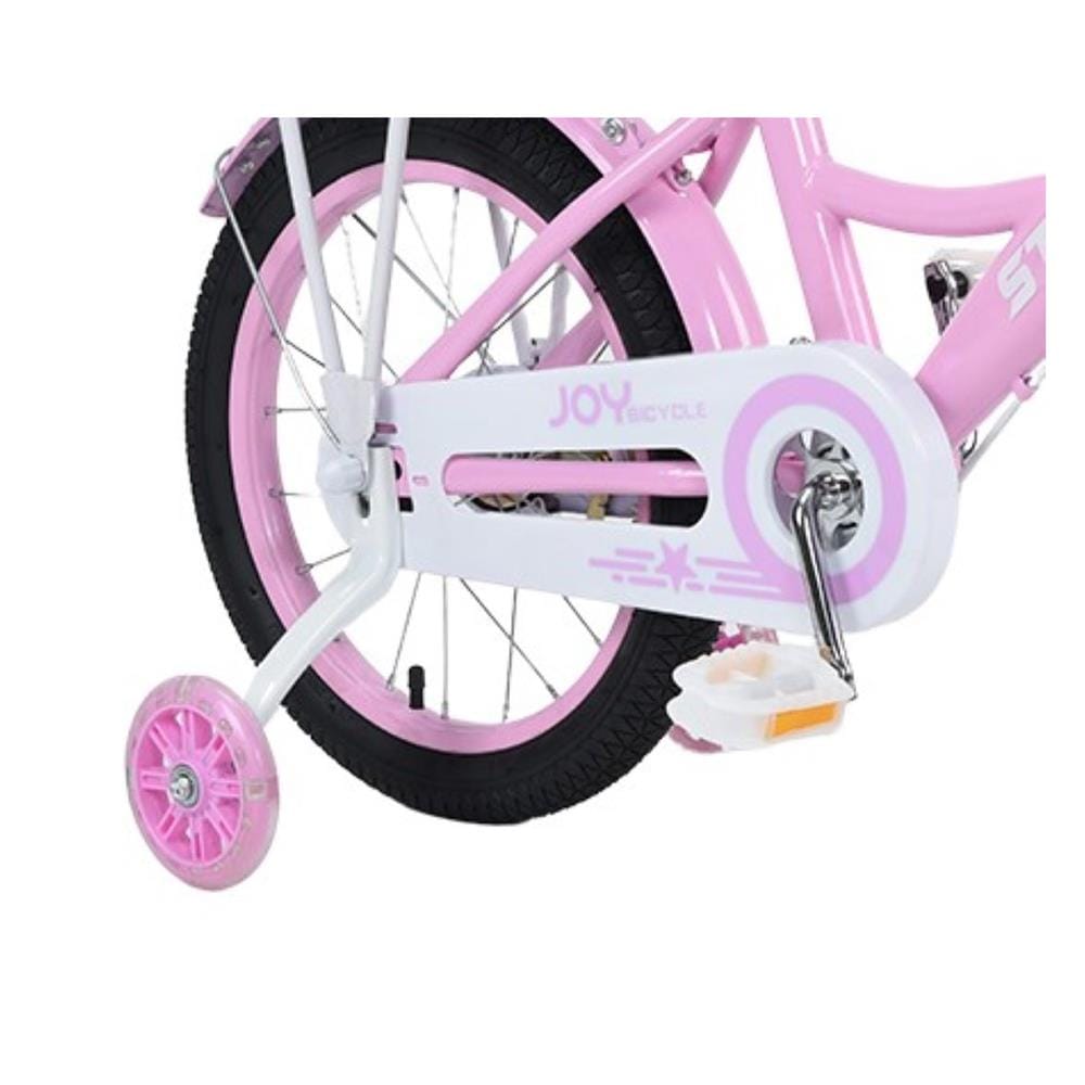 จักรยานเด็ก 16 นิ้ว JOY BICYCLE STAR สีชมพู