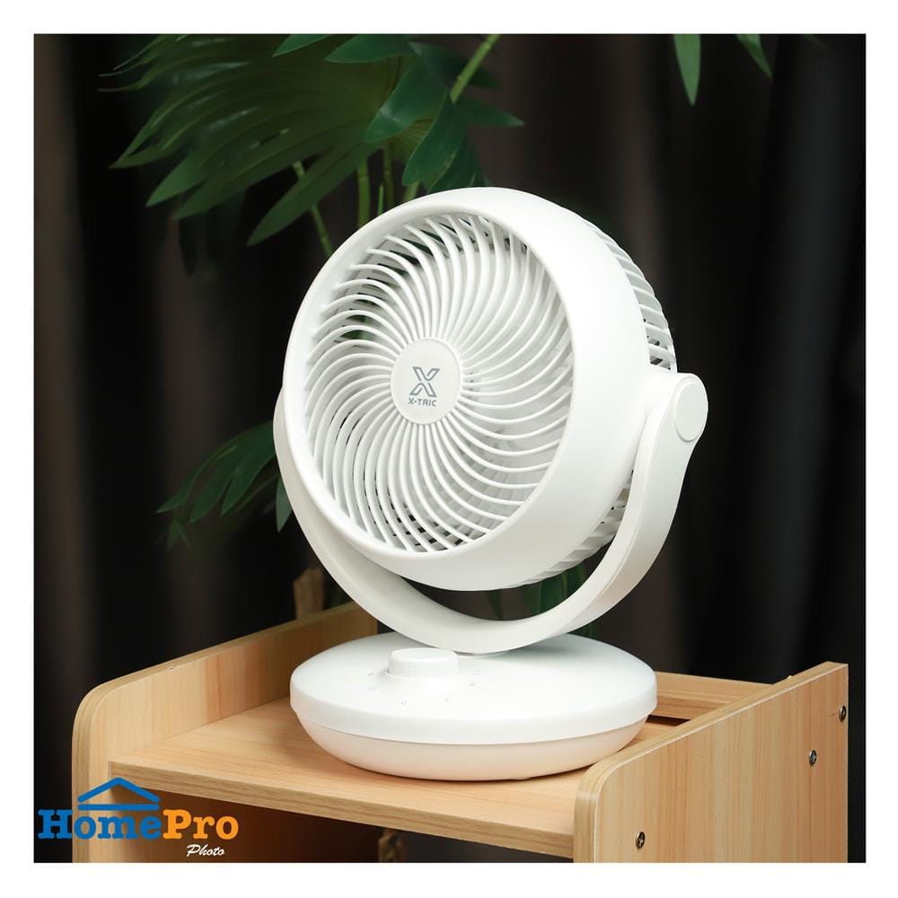 พัดลมพกพา 8 นิ้ว X-TRIC TT-TS16 สีขาว