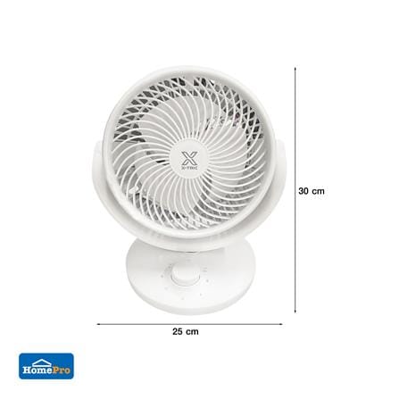 พัดลมพกพา 8 นิ้ว X-TRIC TT-TS16 สีขาว_7
