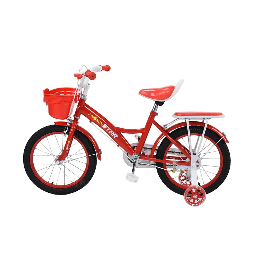 จักรยานเด็ก 16 นิ้ว JOY BICYCLE STAR สีแดง