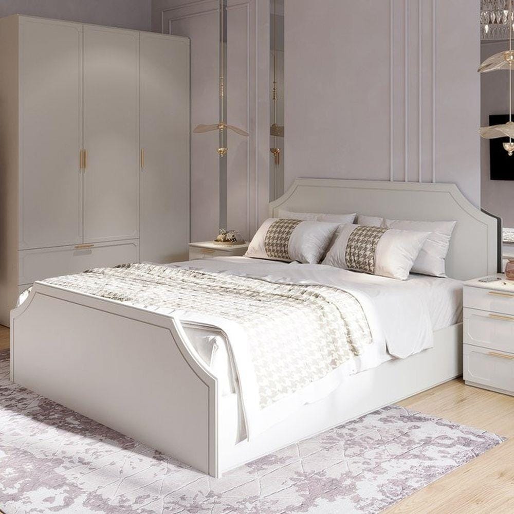 เตียง 5 ฟุต SB FURNITURE QUINN 19228839 สี MAGIC GREY