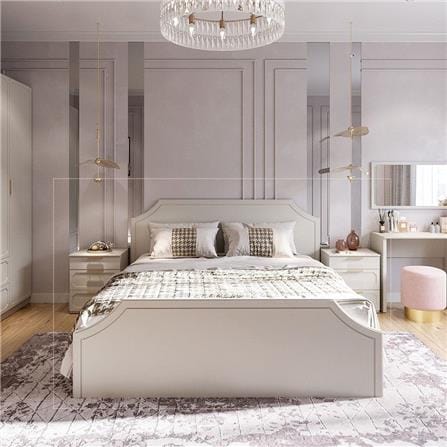 เตียง 5 ฟุต SB FURNITURE QUINN 19228839 สี MAGIC GREY_4
