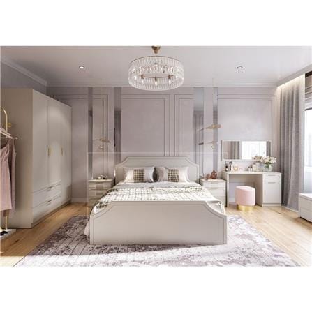 เตียง 5 ฟุต SB FURNITURE QUINN 19228839 สี MAGIC GREY_5