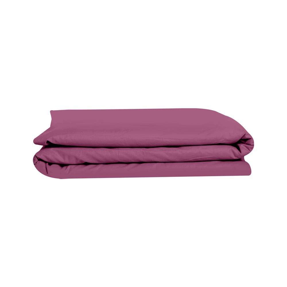 ผ้าปูที่นอน 7 ฟุต BED CLIP MICROTEX สี DARK PINK