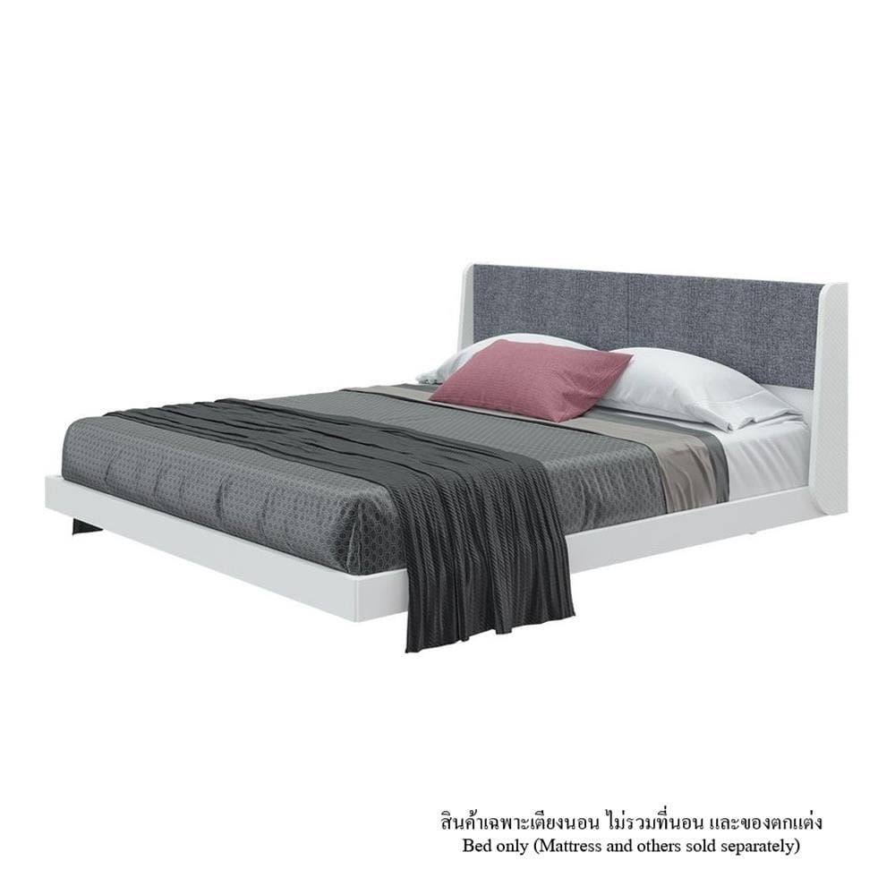 เตียง 6 ฟุต SB FURNITURE KEITH 19227834 สีขาว