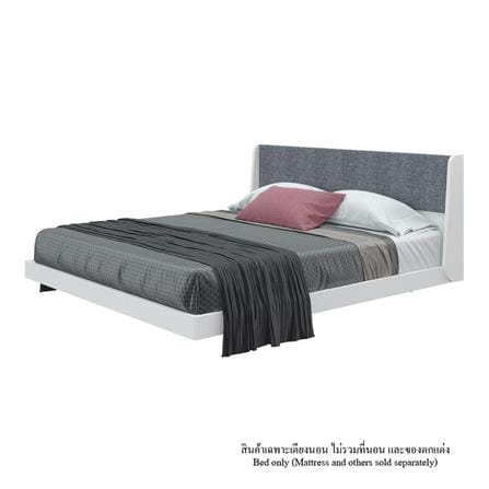 เตียง 6 ฟุต SB FURNITURE KEITH 19227834 สีขาว_0