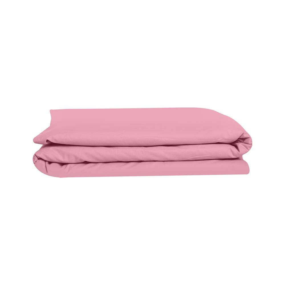 ผ้าปูที่นอน 7 ฟุต BED CLIP MICROTEX สี PINK