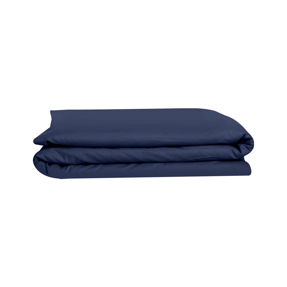 ผ้าปูที่นอน 7 ฟุต BED CLIP MICROTEX สี NAVY