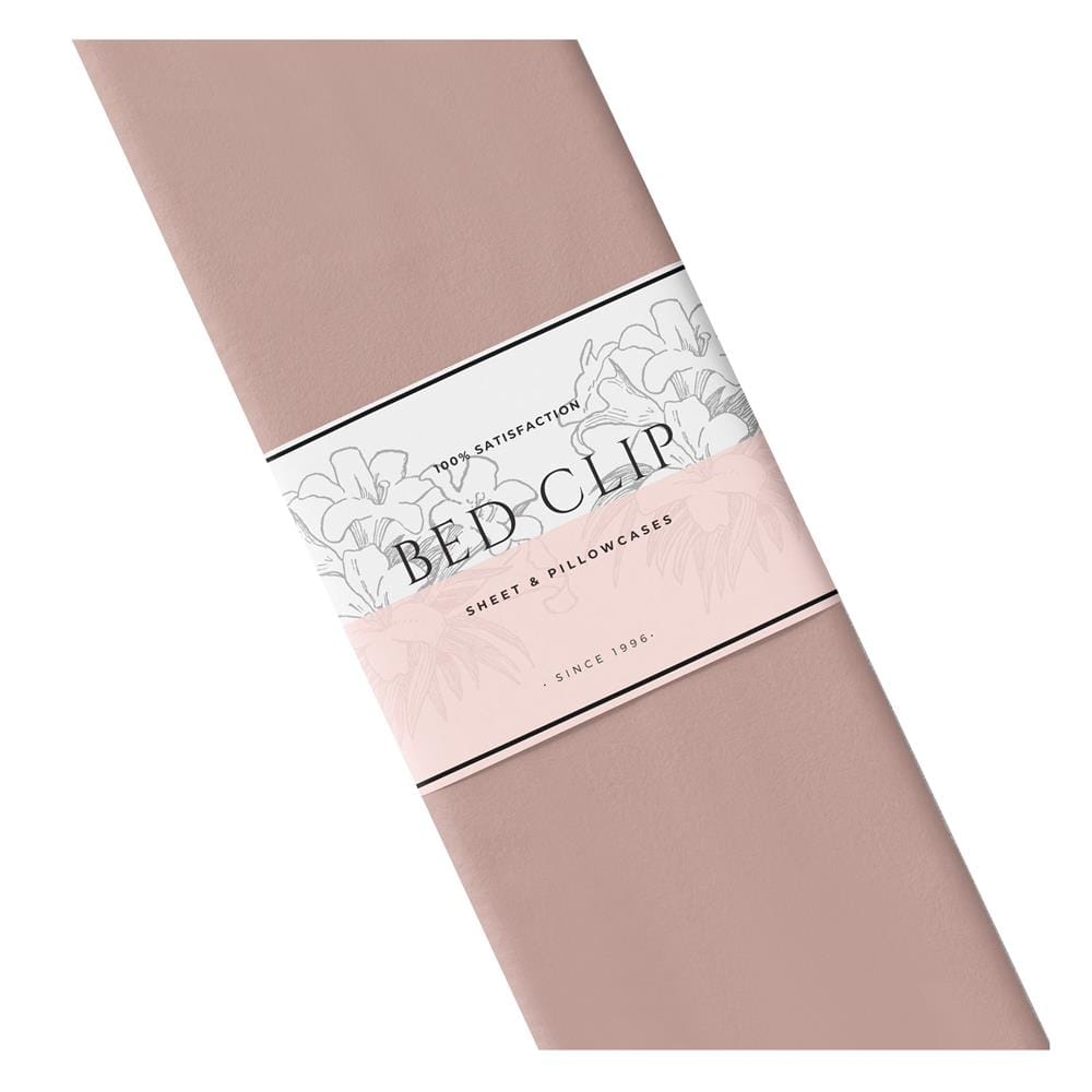 ผ้าปูที่นอน 7 ฟุต BED CLIP MICROTEX สี M08