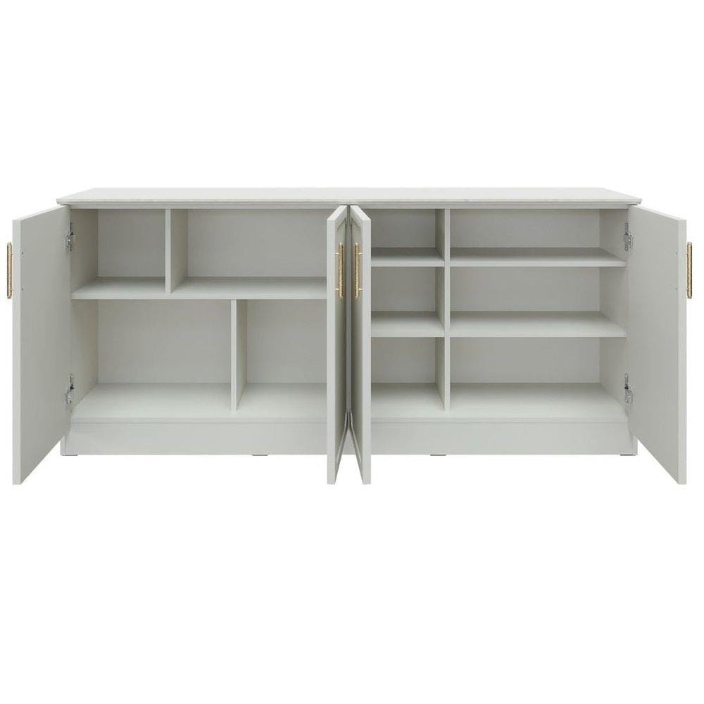 ตู้เตี้ย SB FURNITURE QUINN 19228843 180 ซม. สี MAGIC GREY