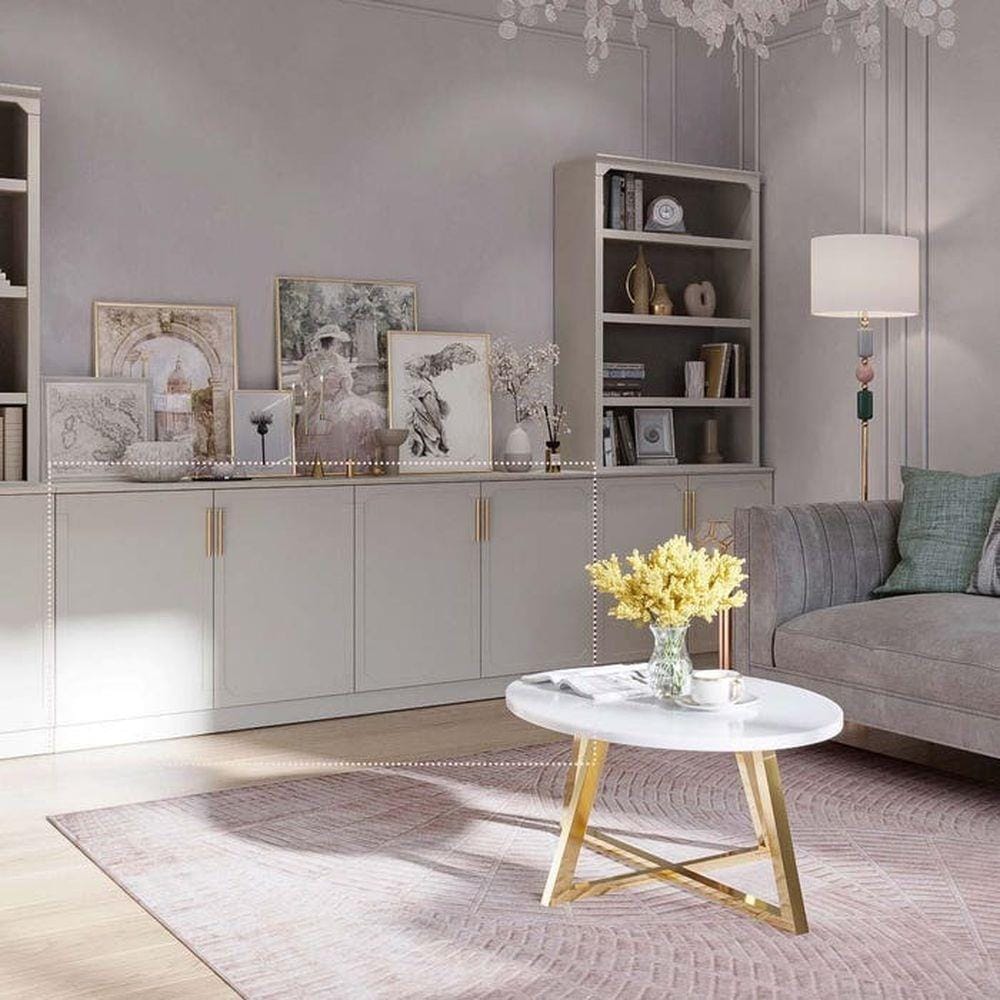 ตู้เตี้ย SB FURNITURE QUINN 19228843 180 ซม. สี MAGIC GREY