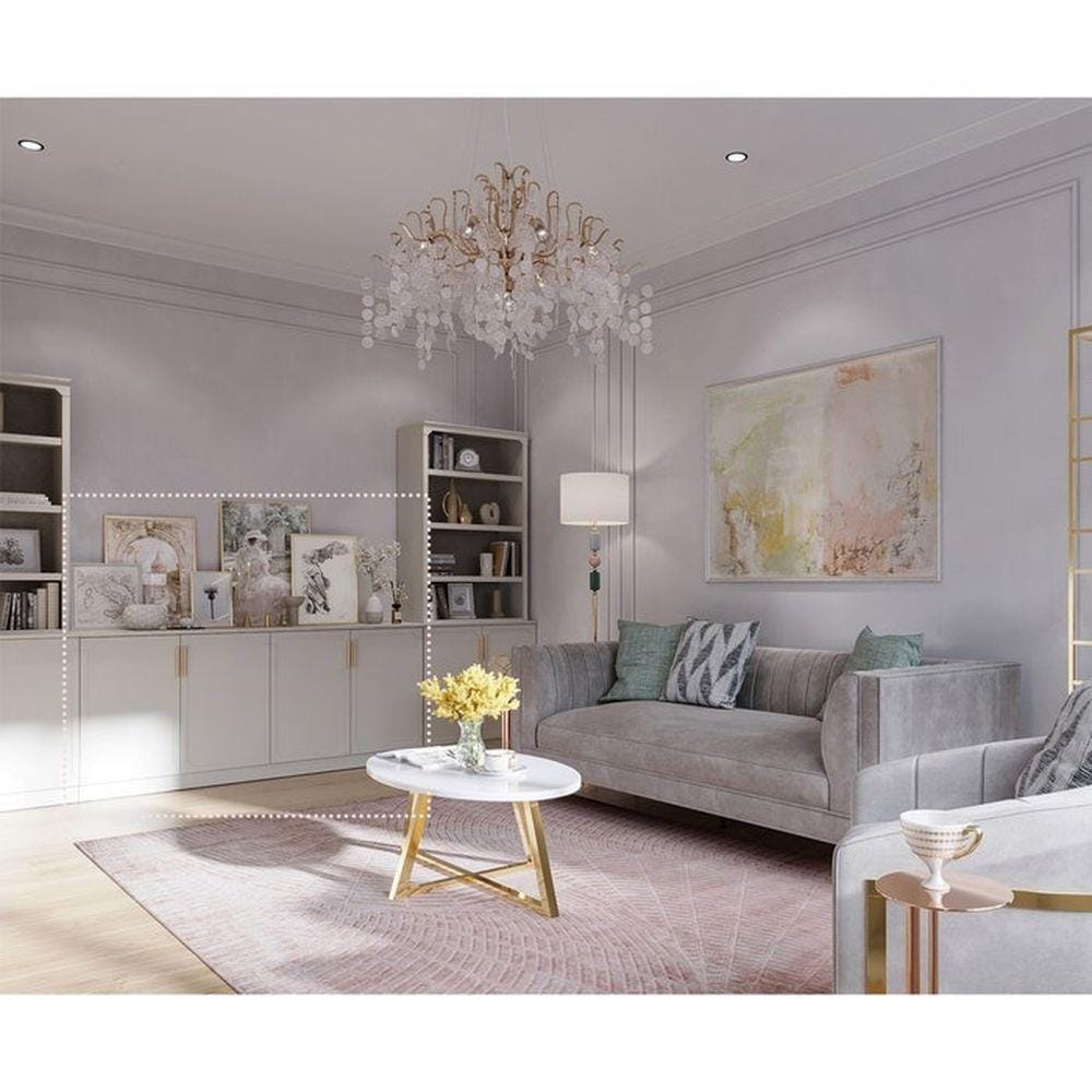 ตู้เตี้ย SB FURNITURE QUINN 19228843 180 ซม. สี MAGIC GREY