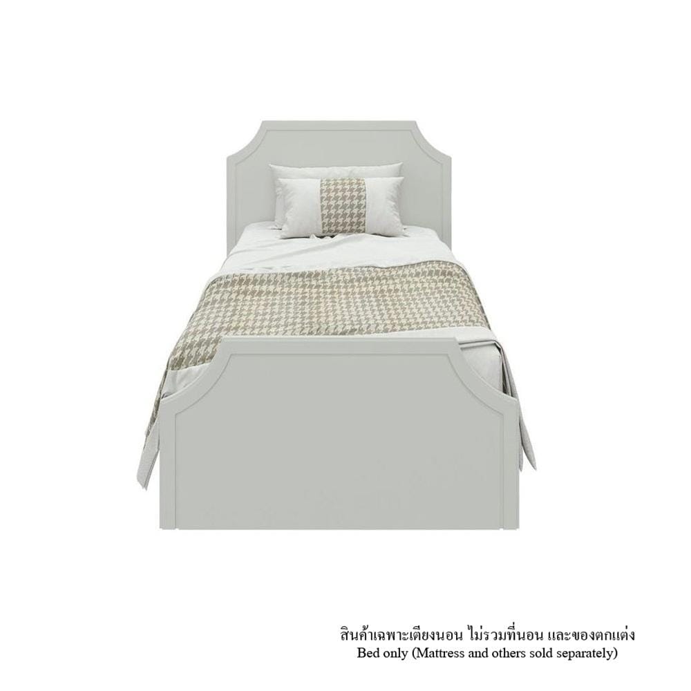 เตียง 3.5 ฟุต SB FURNITURE QUINN 19228840 สี MAGIC GREY
